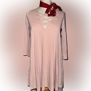Light pink forever 21 mini dress